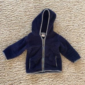 Hanna Anderson fuzzy jacket 2T